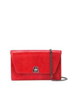 Akris Mini Clutch - Red