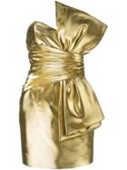Saint Laurent Bow Mini Dress - Multicolour