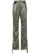 Esteban Cortazar Cut-out Trousers