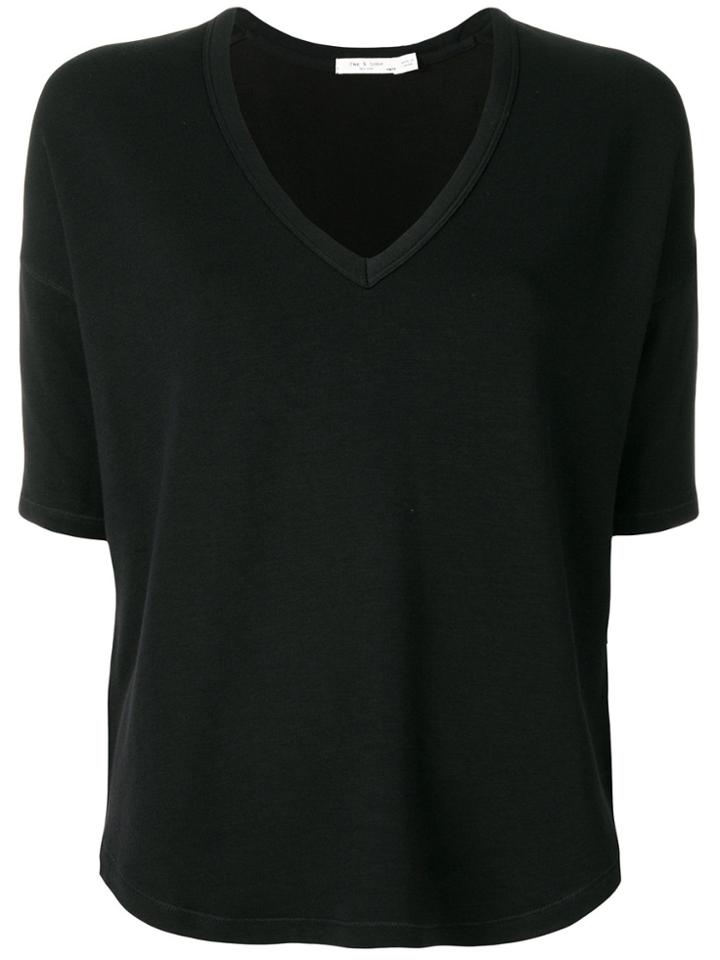Rag & Bone Phoenix V-neck T-shirt - Black