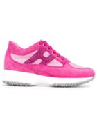 Hogan Fuchsia Pink Sneakers
