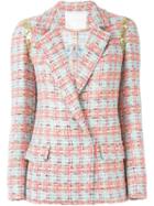 Giada Benincasa Woven Blazer, Women's, Size: 40, Cotton/acrylic/polyamide/wool