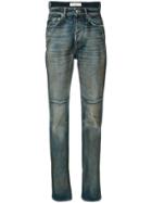 Golden Goose Deluxe Brand High Low Waistband Skinny Jeans - Blue