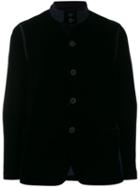 Giorgio Armani Casual Fitted Blazer - Blue