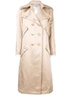 Chanel Pre-owned Double-breasted Trench Coat - Gold