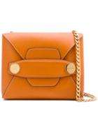 Stella Mccartney - Stella Popper Small Shoulder Bag - Women - Artificial Leather - One Size, Yellow/orange, Artificial Leather