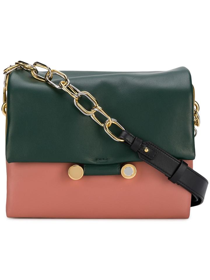 Marni Caddy Shoulder Bag - Green