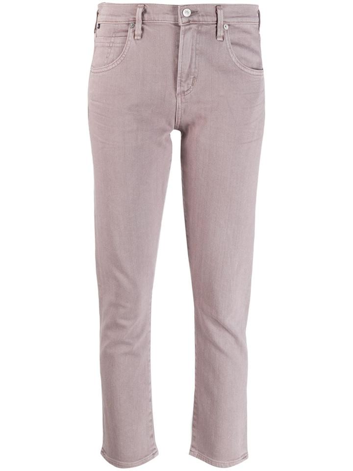 Citizens Of Humanity Cropped Skinny Jeans - Pink