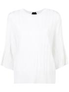 Carolina Herrera Rib Knit Jumper - White