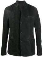 Masnada Turn-up Collar Jacket - Black