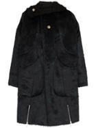 Kiko Kostadinov Maud Speckled Coat - Black