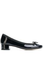 Repetto Block Heel Ballerinas - Black