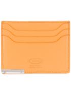 Tod's Logo Plaque Card Holder - Yellow