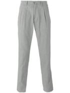 Lardini Slim-fit Tailored Trousers - Grey
