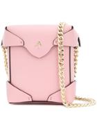 Manu Atelier Pristine Mini Crossbody Bag - Pink & Purple