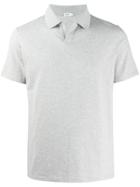 Filippa-k Fitted Buttonless Polo Shirt - Grey