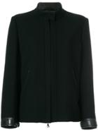 Prada Vintage Concealed Front Jacket - Blue