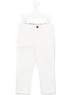 Burberry Kids Casual Trousers, Toddler Boy's, Size: 5 Yrs, White