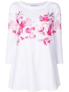 Ermanno Scervino Floral-appliquéd Sweater - White