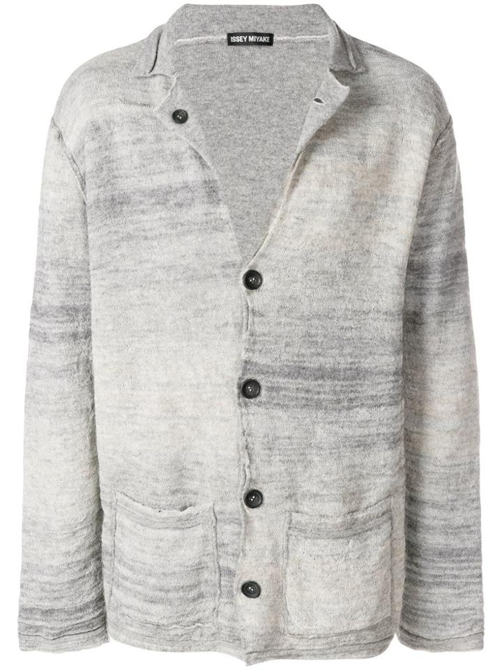 Issey Miyake Vintage Blended Cardigan - Grey