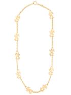 Chanel Vintage Logo Cluster Necklace
