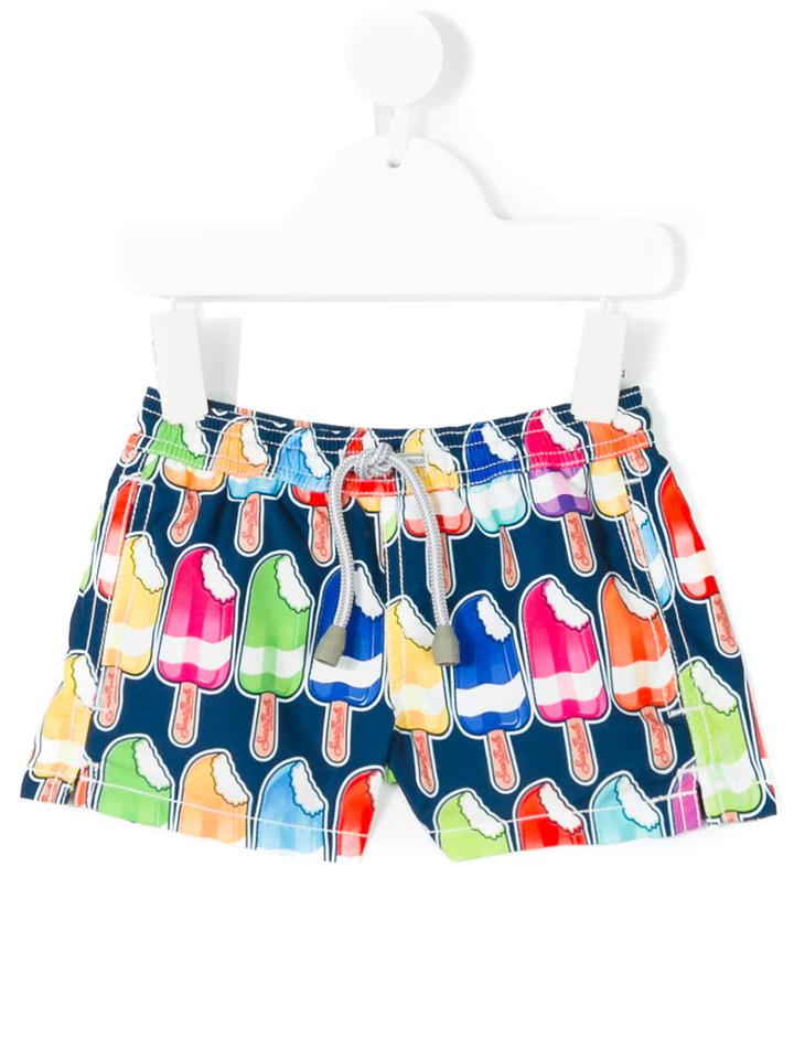 Mc2 Saint Barth Kids - Popsicle Print Swim Shorts - Kids - Polyamide/polyester/spandex/elastane - 24 Mth
