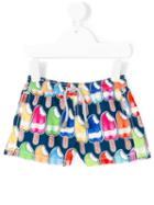 Mc2 Saint Barth Kids - Popsicle Print Swim Shorts - Kids - Polyamide/polyester/spandex/elastane - 24 Mth
