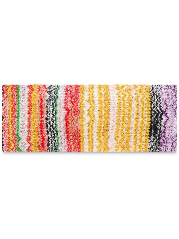 Missoni Boho-vibes Headband - Yellow