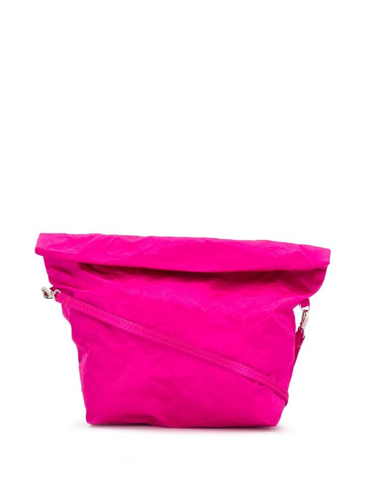 Zilla Foldover Crossbody Bag - Pink
