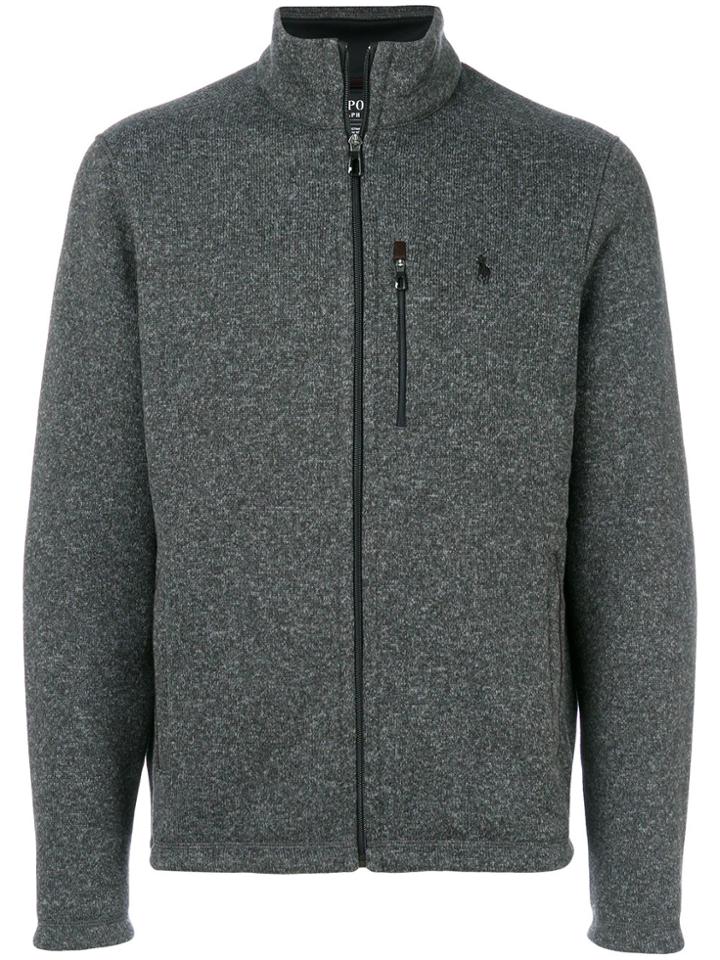 Polo Ralph Lauren Mockneck Fleece Jacket - Grey