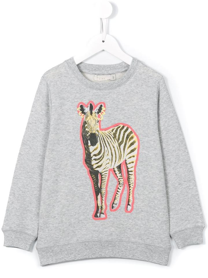 Stella Mccartney Kids 'betty' Sweatshirt, Girl's, Size: 10 Yrs, Grey