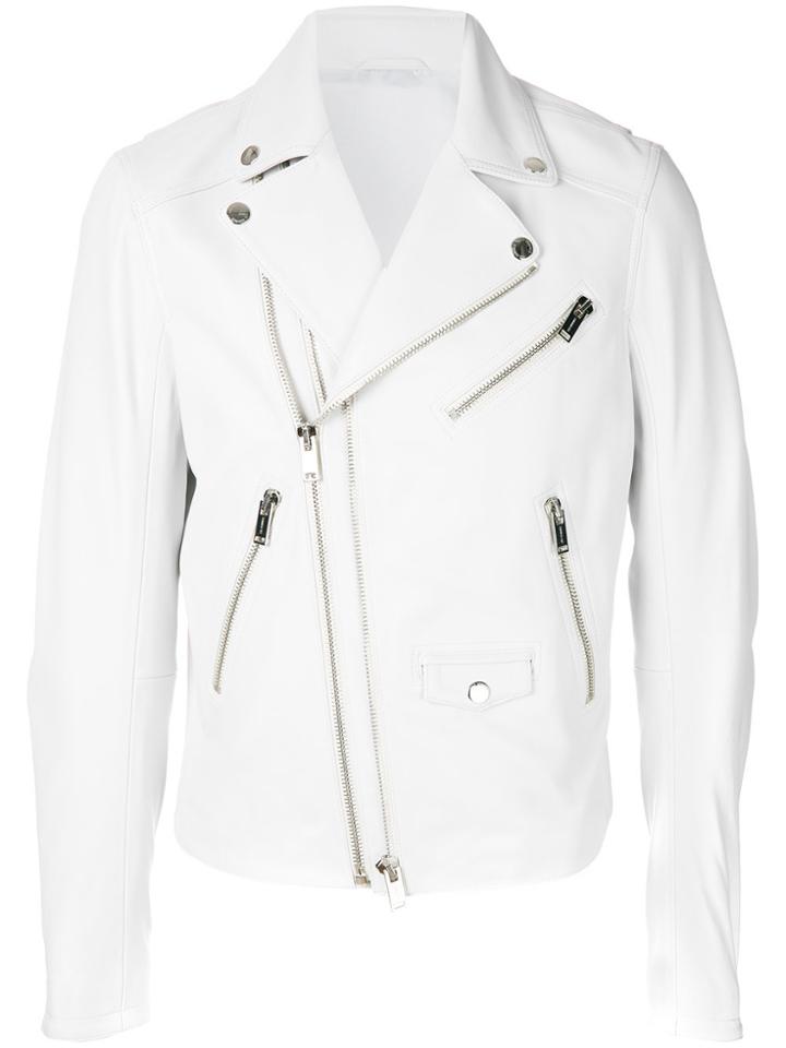Les Hommes Perfecto Jacket - White