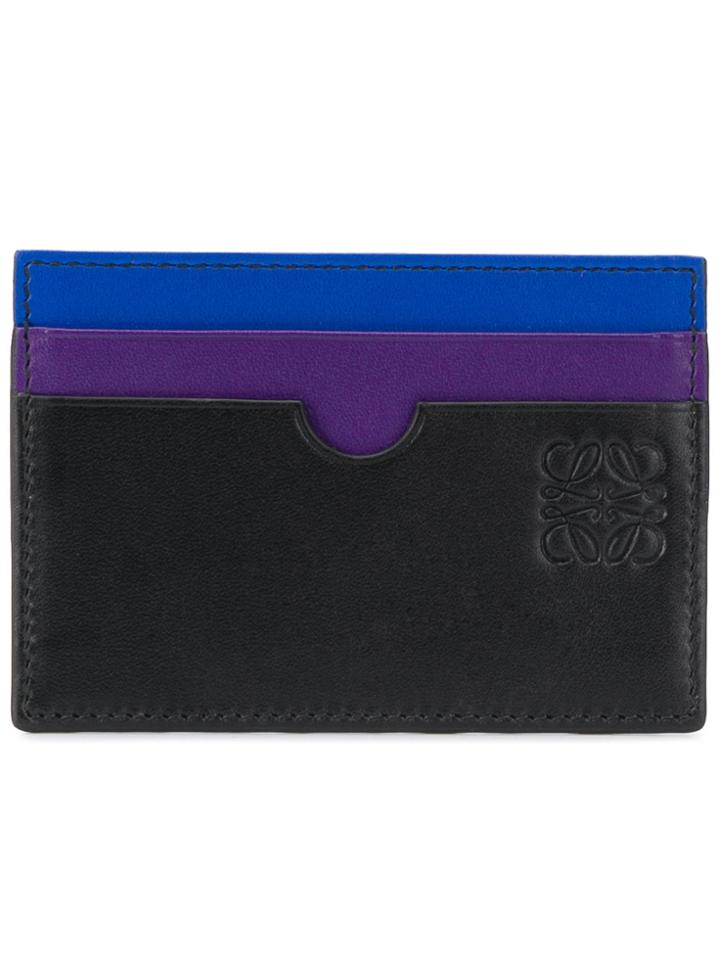 Loewe Sqaure Shaped Cardholder - Black