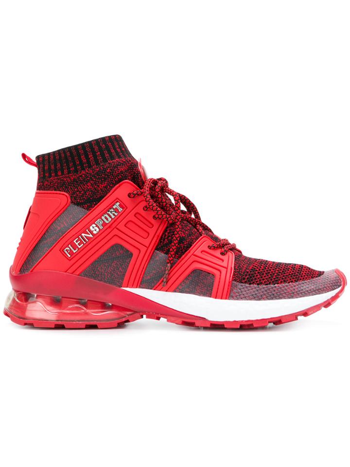 Plein Sport Sock Sneakers - Red