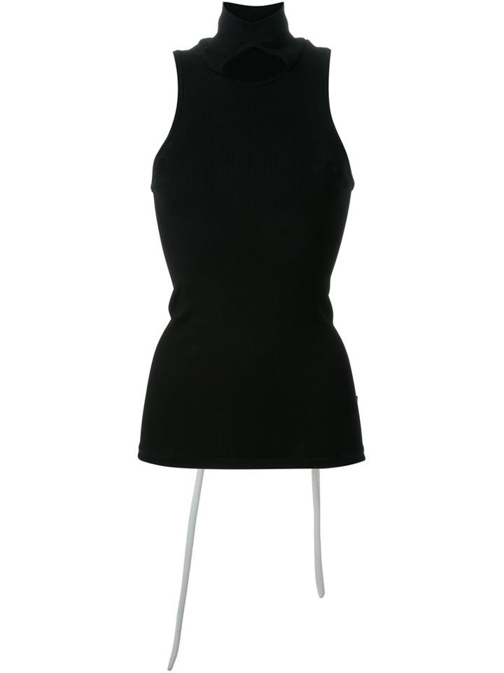 Christopher Esber Lace Back Turtleneck Top