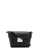 Emporio Armani Foldover Top Crossbody Bag - Black