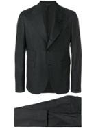 Dolce & Gabbana Patterned Formal Suit - Black