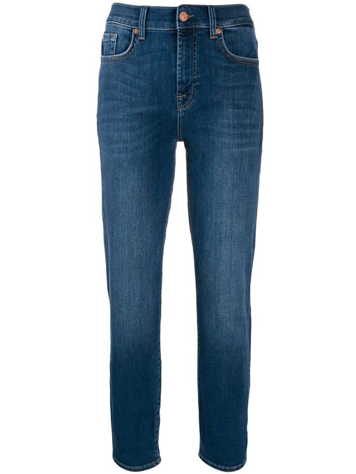7 For All Mankind Classic Bootcut Jeans - Blue