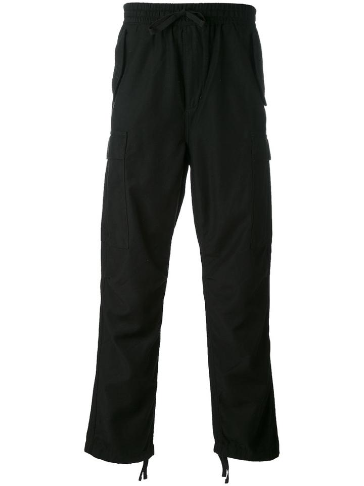 Carhartt - Slouch Trousers - Men - Cotton/polyester - M, Black, Cotton/polyester