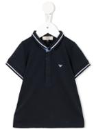 Armani Junior - Classic Polo Shirt - Kids - Cotton/spandex/elastane - 6 Mth, Infant Boy's, Blue
