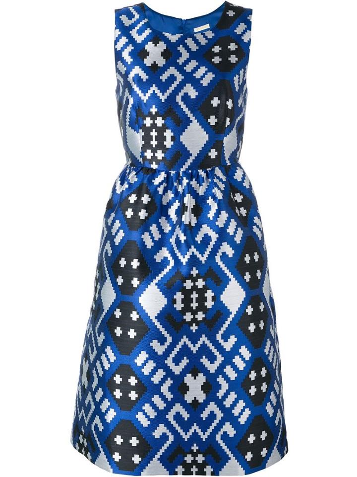 P.a.r.o.s.h. Geometric Jacquard Dress