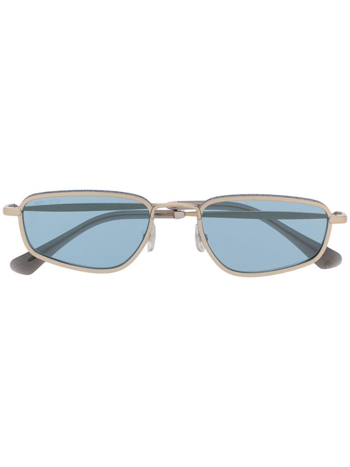 Jimmy Choo Eyewear Gal Sunglasses - Gold