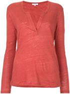 Venroy Henley T-shirt - Red