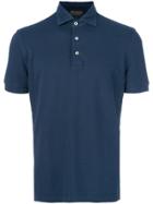 Dell'oglio Plain Polo Shirt - Blue