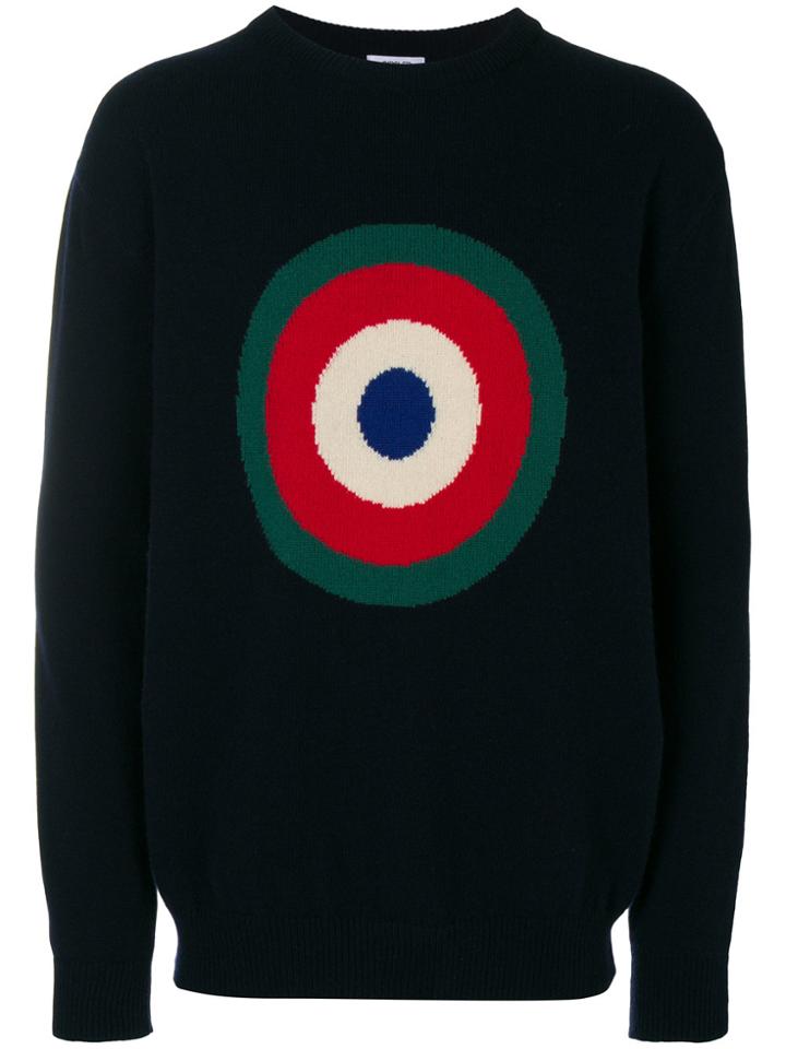 Circled Be Different Sarcelle Jumper - Blue