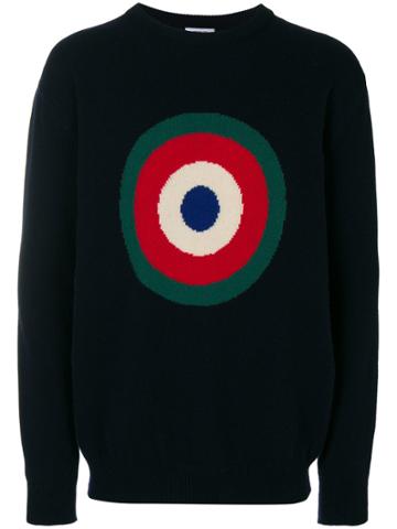 Circled Be Different Sarcelle Jumper - Blue