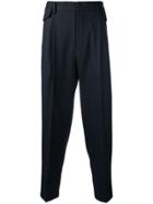 Wooyoungmi Tapered Fit Trousers - Blue
