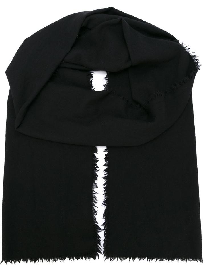 Rick Owens Drkshdw Fringed Scarf