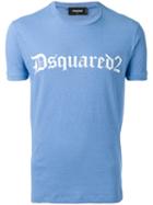 Dsquared2 - Logo Printed T-shirt - Men - Cotton - Xl, Blue, Cotton