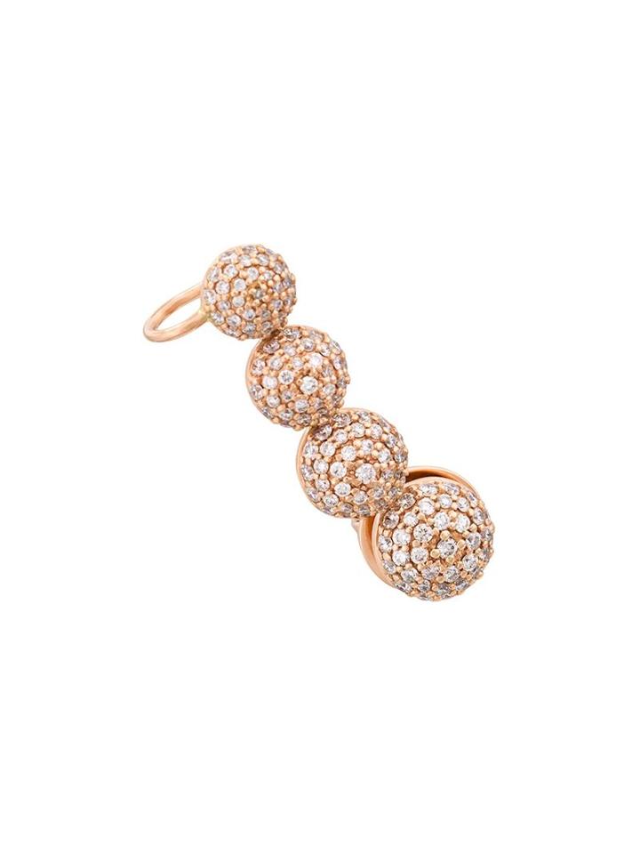 Alinka 'marina' Diamond Ear Cuff, Metallic